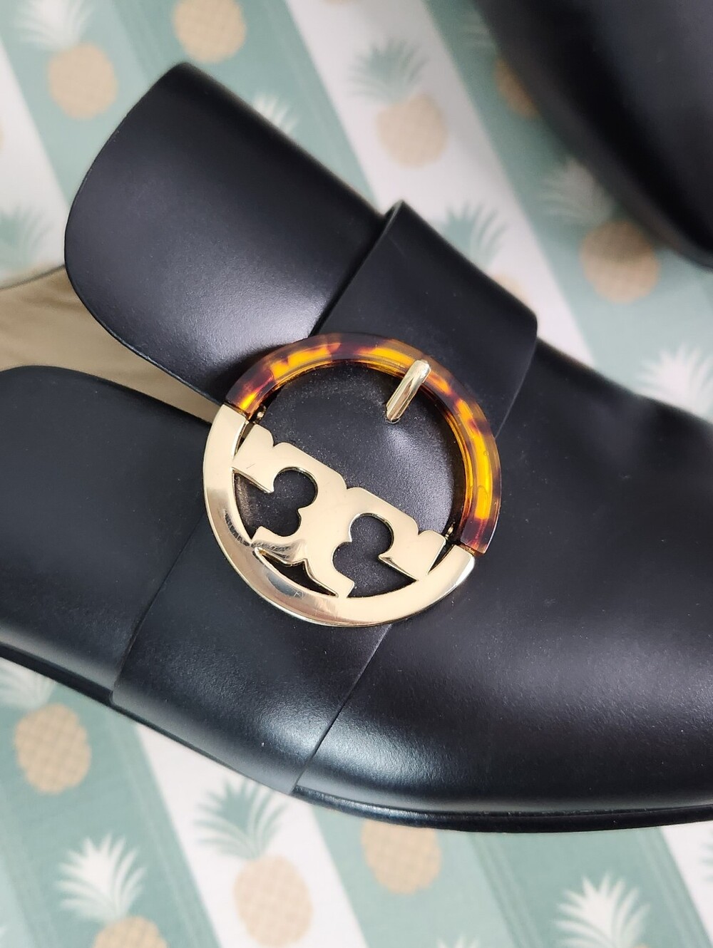 Tory Burch Sidney Backless Loafers - Picture 2 of 7